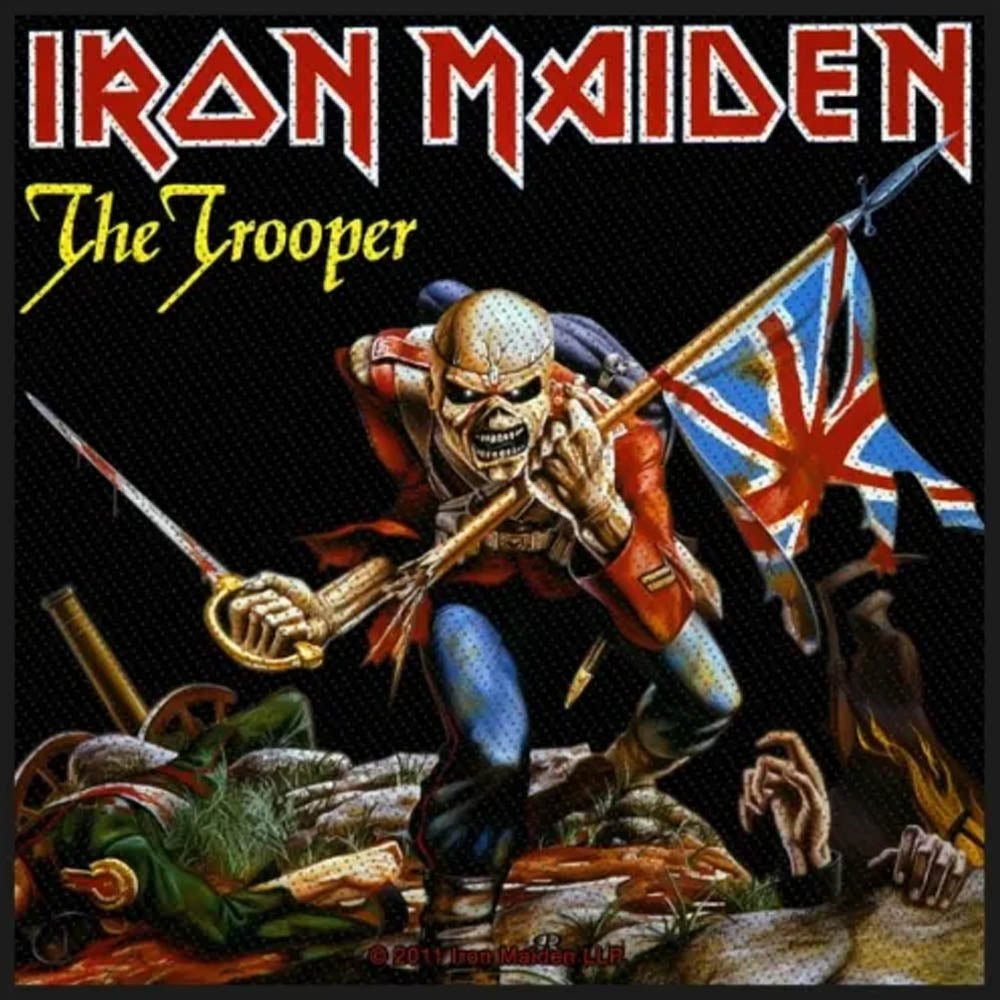 IRON MAIDEN アイアンメイデン (結成 50周年 ) - THE TROOPER / ワッペン - PGS